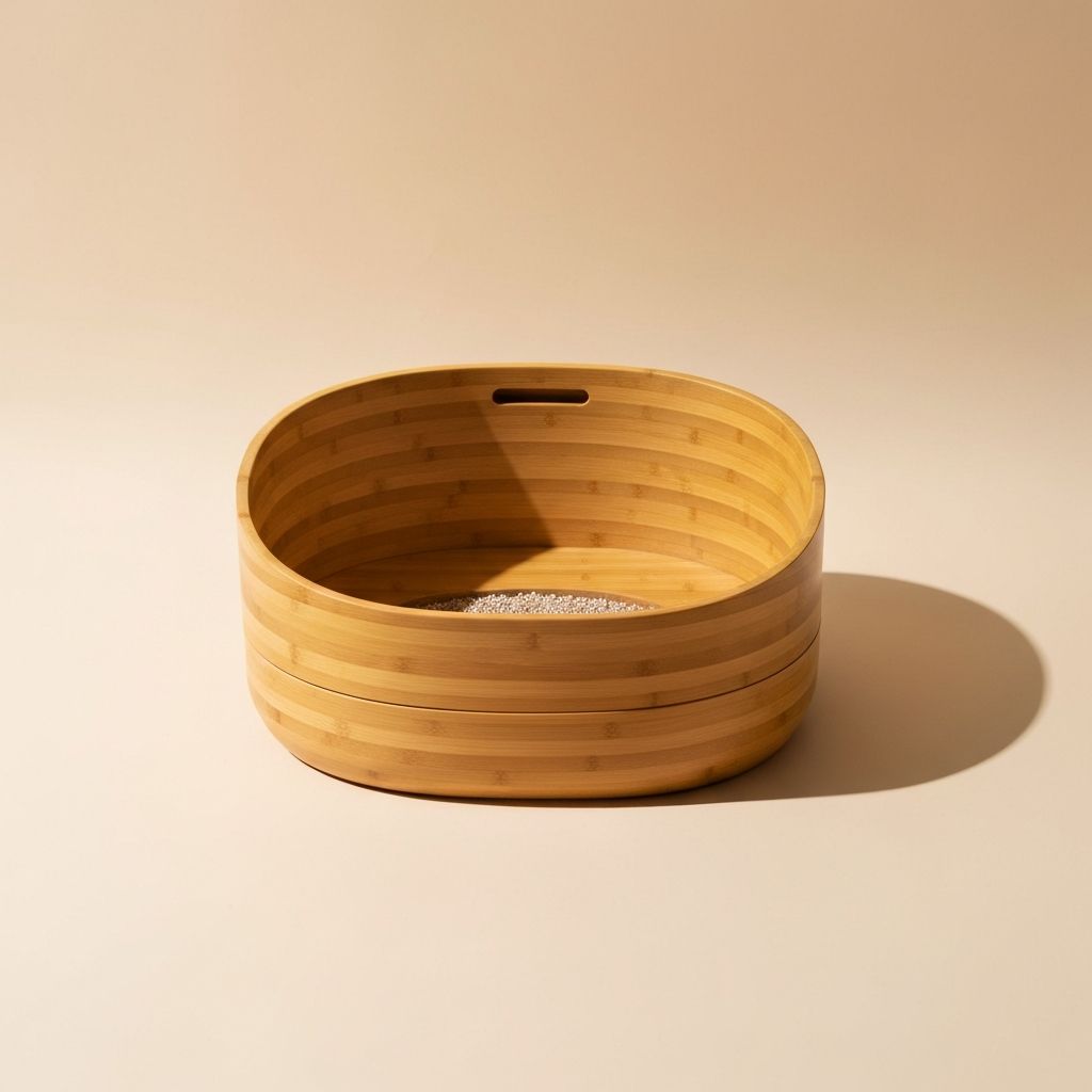 Bamboo Litter Box